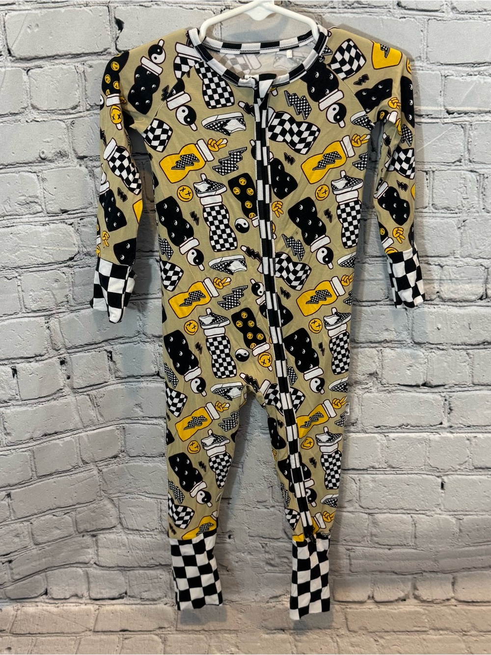 Buck Wild Bamboo Juice Bottles Bamboo Zippie Romper